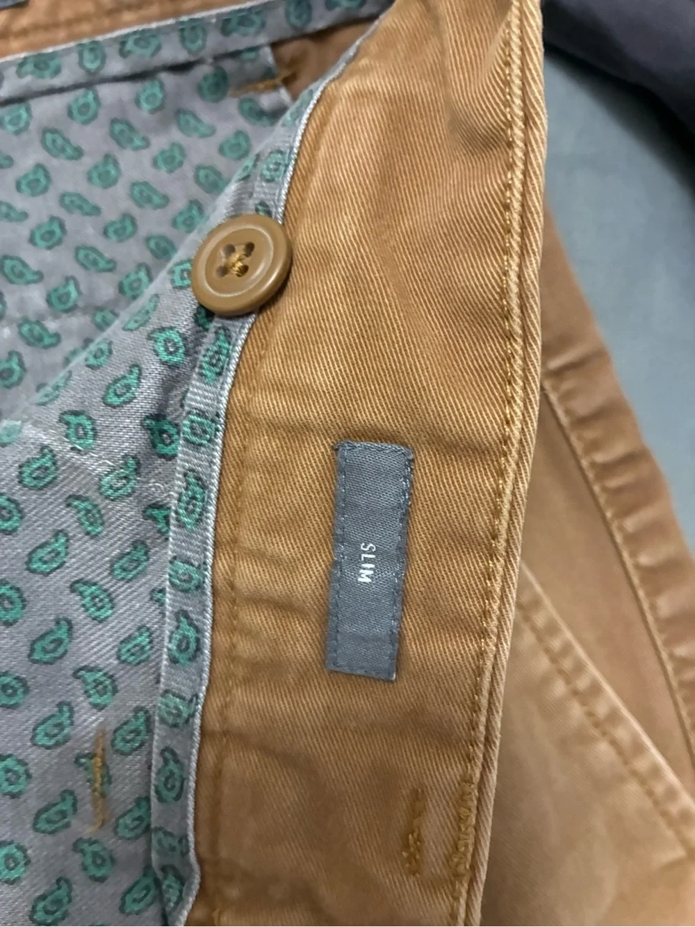 Bonobos Men's Brown Casual Chino Pants 33/32